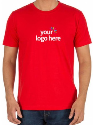 CottonCore Logo Tee Red – Round Neck Edition