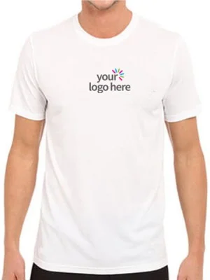 Customized Dri Fit Round Neck T-Shirt White Customized Dri Fit Round Neck T-Shirt White