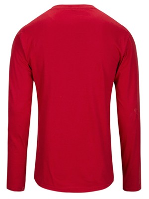 Long Sleeve Underscrub T Shirt Red