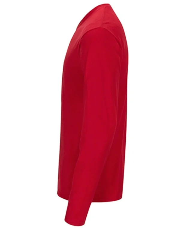 Long Sleeve Underscrub T Shirt Red