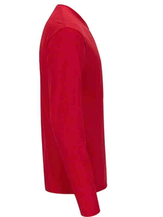 Long Sleeve Underscrub T Shirt Red