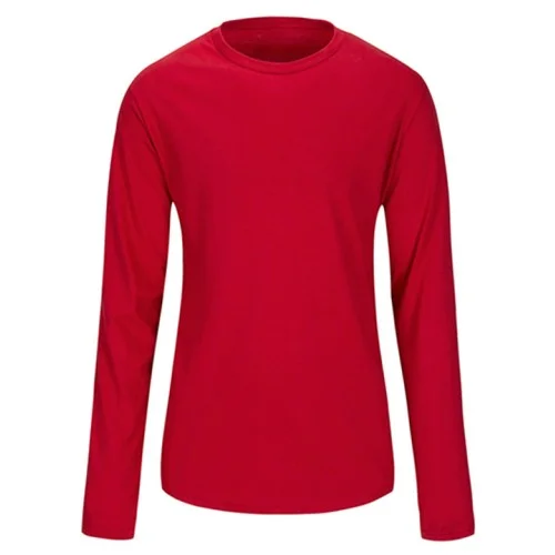 Long Sleeve Underscrub T Shirt Red