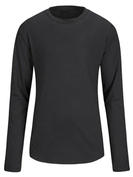 Long Sleeve Underscrub T Shirt Black