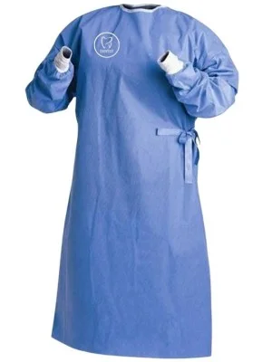 Customized Logo Blue Dentist Gown