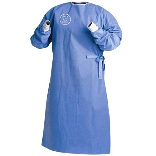 Customized Logo Blue Dentist Gown