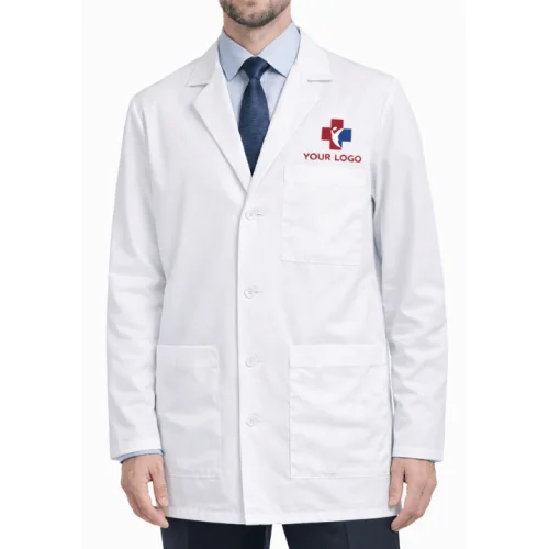 Customized Unisex Economy Low Cost Lab Coat