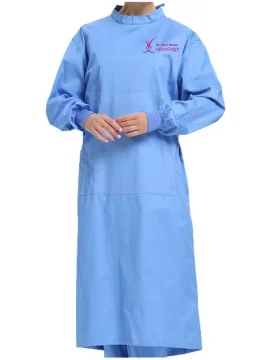 Reusable Blue Surgical Gown for Hospitals