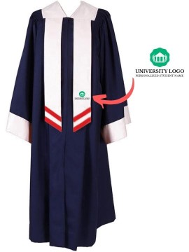 Personalized Ceremonial Graduation Gown