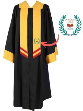 Personalized Scholars Graduation Gown