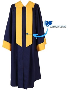 Elegant Faculty Graduation  Gown