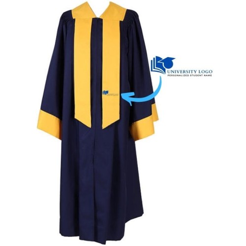 Elegant Faculty Graduation  Gown