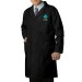 Versatile Unisex Lab Coat Black
