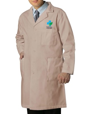 Versatile Unisex Lab Coat Khaki