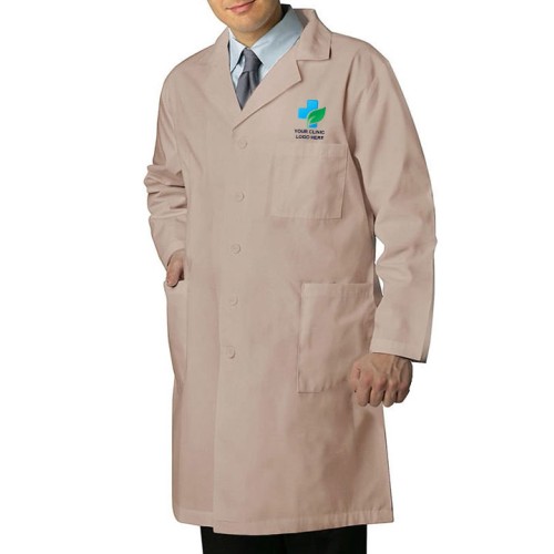 Versatile Unisex Lab Coat Khaki