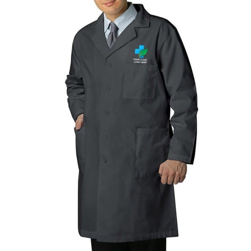 Versatile Unisex Lab Coat Charcoal