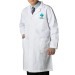 Versatile Unisex Lab Coat White