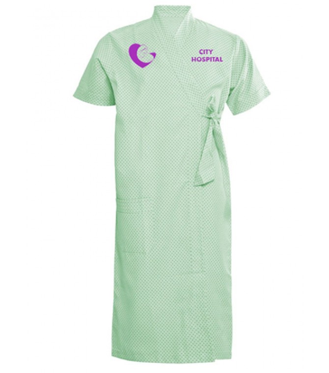 Front Opening Hospital Gown