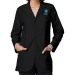 Classic Unisex Lab Coat Black Classic Unisex Lab Coat Black