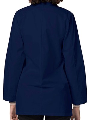 Classic Unisex Lab Coat Navy Blue