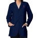 Classic Unisex Lab Coat Navy Blue
