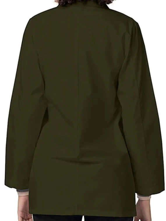 Classic Unisex Lab Coat Olive Green