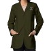 Classic Unisex Lab Coat Olive Green