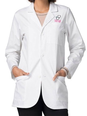 Classic Unisex Lab Coat White