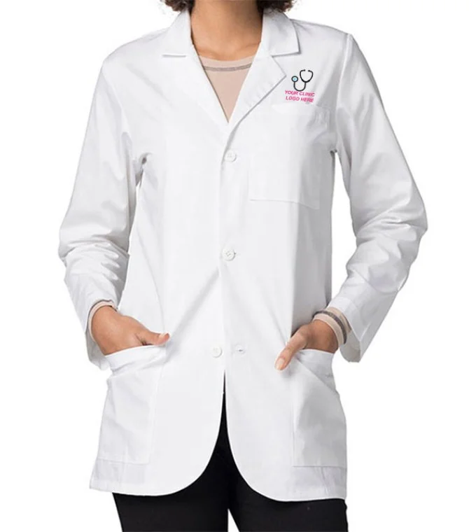 Classic Unisex Lab Coat White Classic Unisex Lab Coat White
