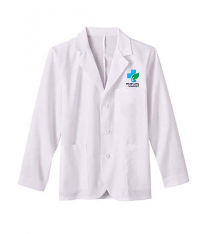 Download Medical Consultation Lab Coat Lab Coat With Name Doctors Lab Coat White Lab Coat Short Lab Coat Online
