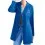Executive Women's Lab Coat Blue - Profesional Fit