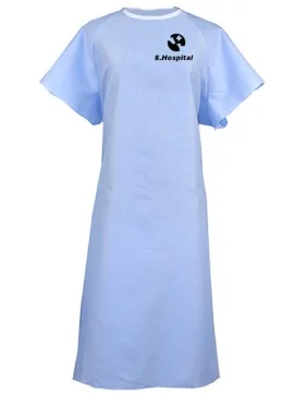Solid Color Patient Gown