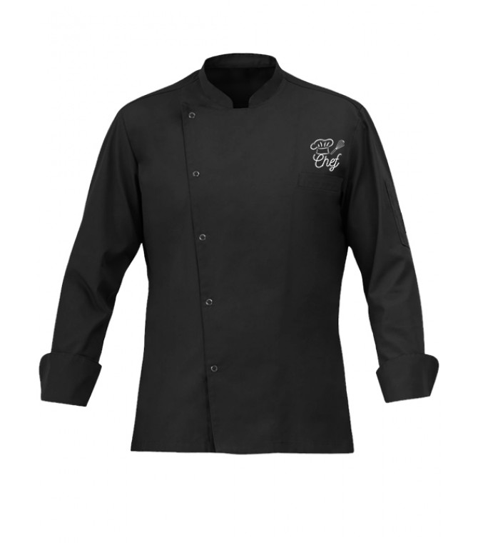 Personalized Chef Coat With Snap Button