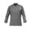 Custom Black Chef Coat With Snap Button
