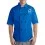 Comfort Fit Short Sleeve Blue Chef Coat