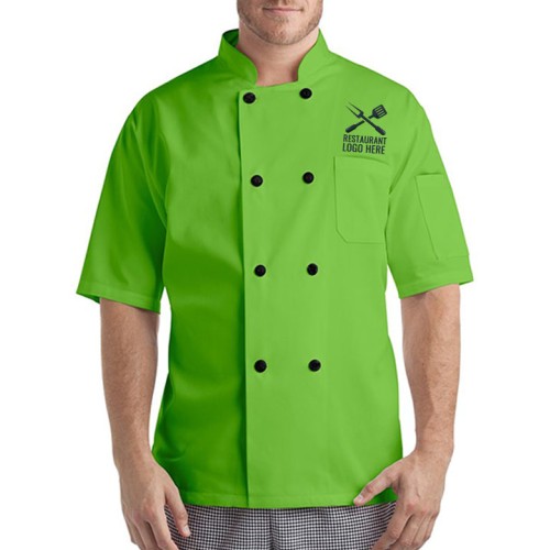 EdgeCraft Chef Coat –  Green