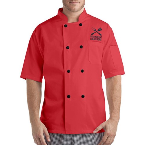 EdgeCraft Chef Coat – Red 