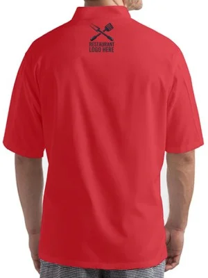 EdgeCraft Chef Coat – Red 