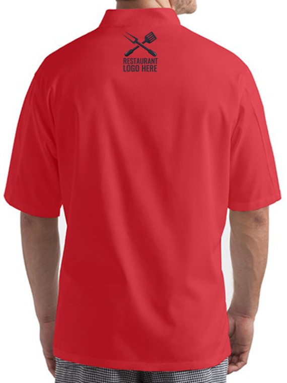 EdgeCraft Chef Coat – Red 