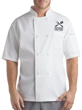EdgeCraft Chef Coat –  White