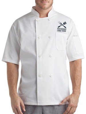 EdgeCraft Chef Coat –  White