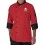 ProChef Black & Red Dual-Tone Chef Coat