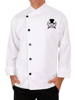 CrimsonCraft Executive Chef Coat - White