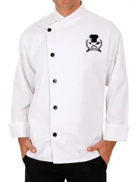 CrimsonCraft Executive Chef Coat - White