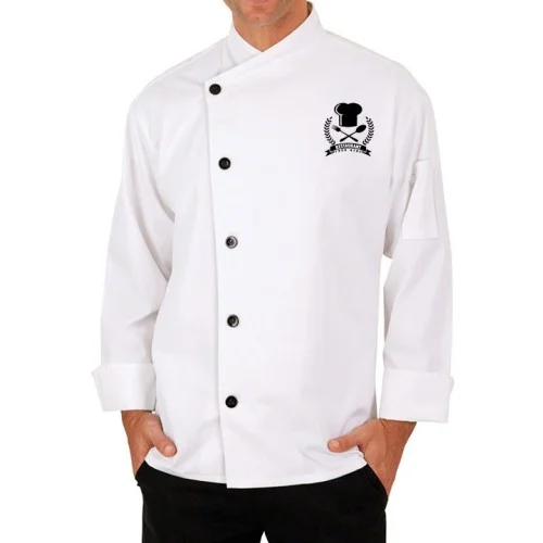 CrimsonCraft Executive Chef Coat - White