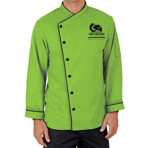 Designer Folded Cuff Chef Coat