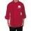 CustomFit 3/4 Sleeve Chef Coat - Red