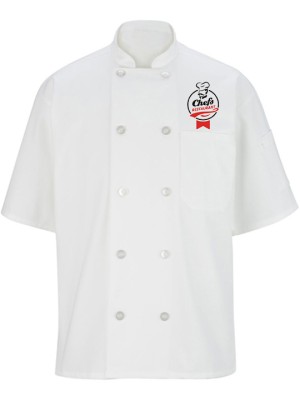 Customized White Workwear Chef Coat