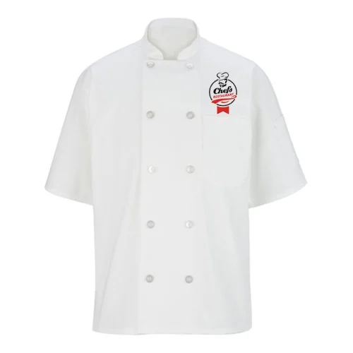 Customized White Workwear Chef Coat