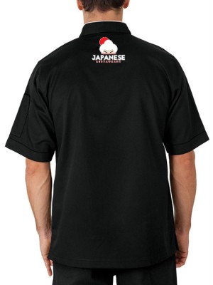 Executive Workwear Chef Coat – Black