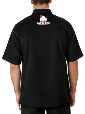 Executive Workwear Chef Coat – Black Executive Workwear Chef Coat – Black